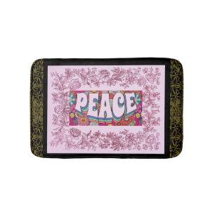 Peace Bath Mat
