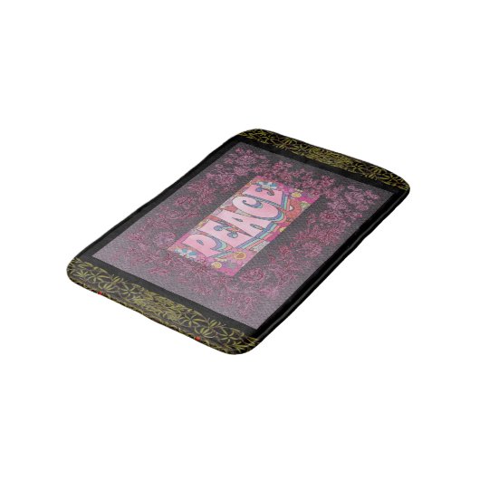Peace Bath Mat (Gekanteld)