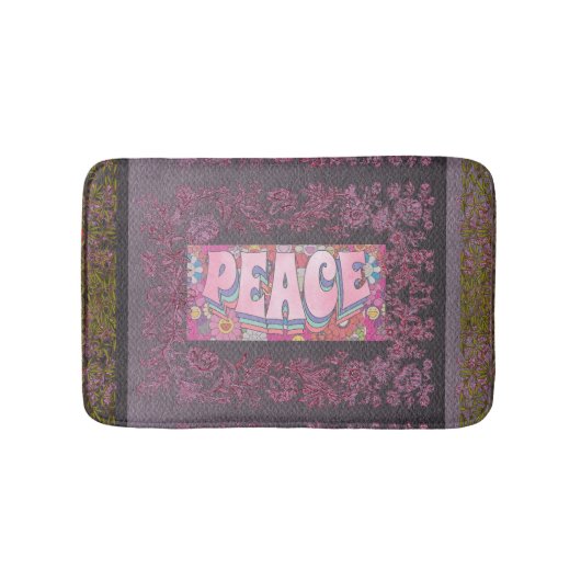 Peace Bath Mat (Voorkant)