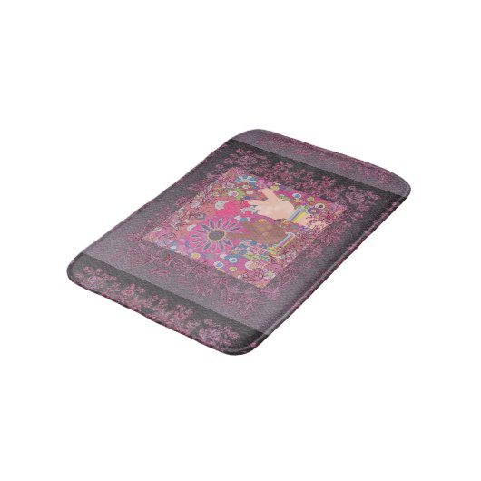 Peace Bath Mat (Gekanteld)