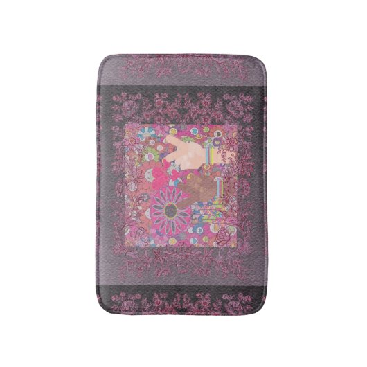 Peace Bath Mat (Voorkant Verticaal)