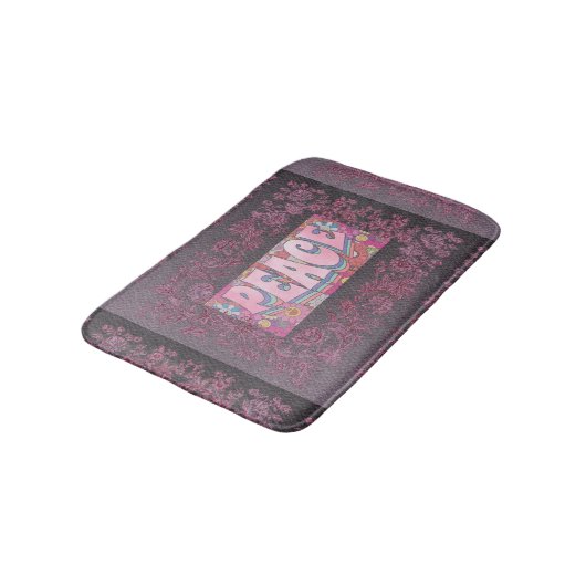 Peace Bath Mat (Gekanteld)