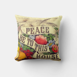 Peace Be To This House - American Mojo Coussin
