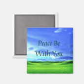 Peace Be With You aimant (Recto/Verso)