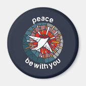 Peace be with you magneet (Voorkant)