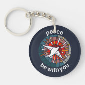 Peace be with you sleutelhanger (Voorkant)