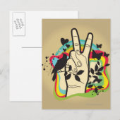 Peace Briefkaart (Voorkant / Achterkant)