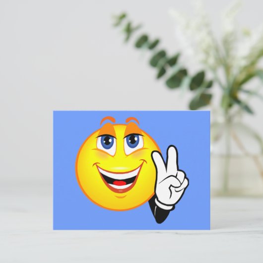 Peace Briefkaart (Staand voorkant)