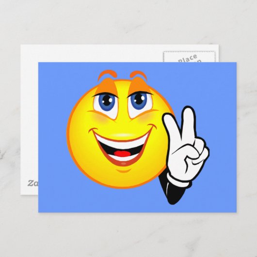 Peace Briefkaart (Voorkant / Achterkant)