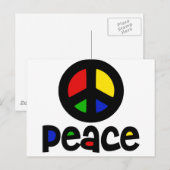 Peace Briefkaart (Voorkant / Achterkant)