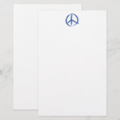 Peace Briefpapier (Voorkant / Achterkant)