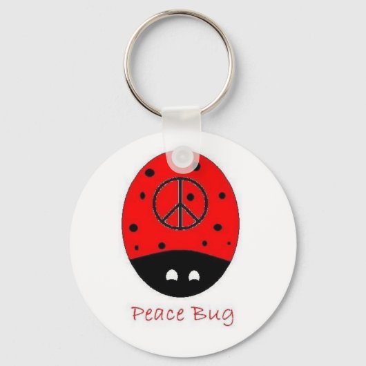 peace bug sleutelhanger (Voorkant)