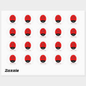 Peace Bug stickers (Vel)