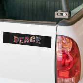 Peace Bumper Sticker (Sur camion)