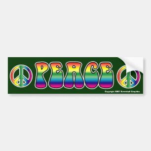 Peace Bumpersticker