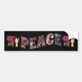 Peace Bumpersticker (Voorkant)