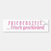 Peace Bumpersticker (Voorkant)