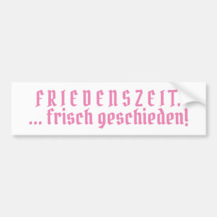 Peace Bumpersticker