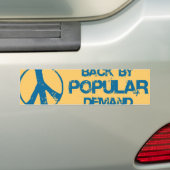 Peace Bumpersticker (Op auto)