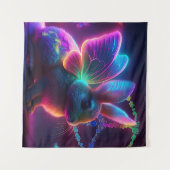 Peace Bunny Wandkleed (Voorkant (horizontaal))