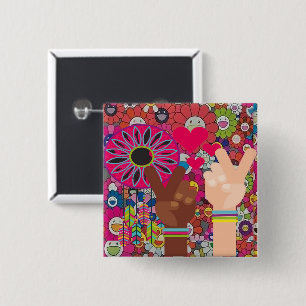Peace Button