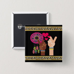Peace Button