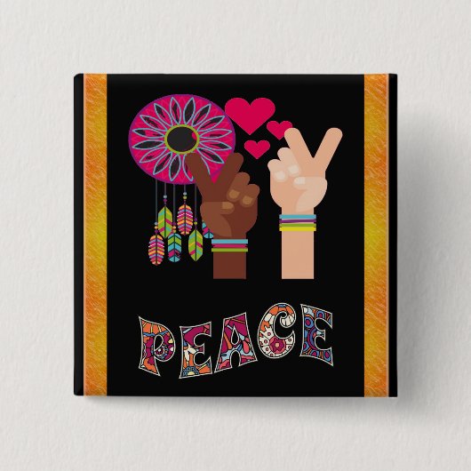 Peace Button (Voorkant)