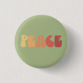 Peace Button Pin (Voorkant)
