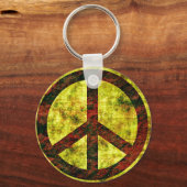 Peace Button Sleutelhanger (Voorkant)