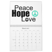 Peace Calender Kalender (Mar 2027)