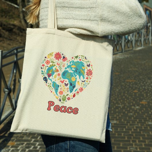 Peace Canvas tas