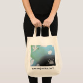 "Peace"-Canvas tas van Canvas Justice (Voorkant (product))