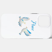 Peace Case-Mate iPhone Case (Achterkant (horizontaal))