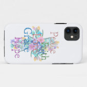 Peace Case-Mate iPhone Case (Achterkant (horizontaal))