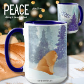 PEACE Chow chien tasse - Voir les deux côtés