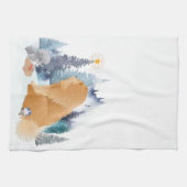 PEACE Chow hondenvakantie Theedoek (Horizontaal)