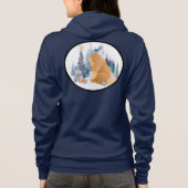 PEACE Chow hoodie voor en achter (Achterkant)