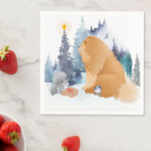 PEACE Chow serviettes en papier pour chien