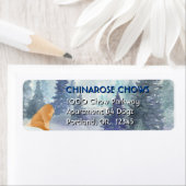 PEACE Chow vakantie adresetiketten Etiket (Insitu)