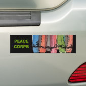 Peace Corps-Bumpersticker Bumpersticker (Op auto)