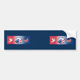 Peace Corps Dove Shield Bumpersticker