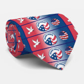 Peace Corps Dove Shield Stropdas (Opgerold)