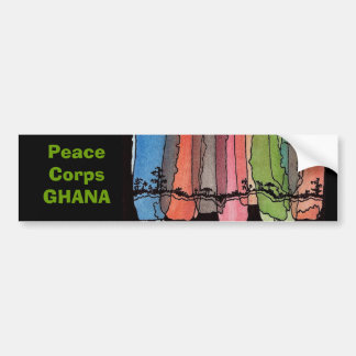 Peace Corps Ghana Bumpersticker