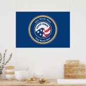 Peace Corps Universal Rope Shield Poster (Keuken)