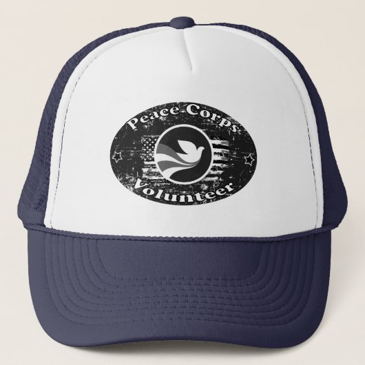 Peace Corps-vrijwilliger Trucker Pet (Voorkant)