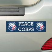 Peace Corps VV Shield Bumpersticker (Op auto)