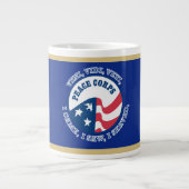Peace Corps VV Shield Extra Grote Mok (Voorkant)