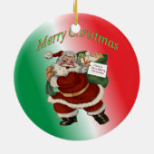 Peace Corps VV Universal Shield Keramisch Ornament (Achterkant)