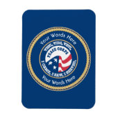 Peace Corps VV Universal Shield Magneet (Verticaal)