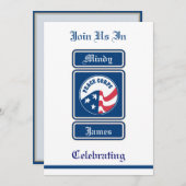 Peace Corps Weddenschap Kaart (Voorkant / Achterkant)